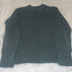 Lululemon Merino Wool-Blend Ribbed Crewneck Sweater
Heathered Tidewater Teal Sz2